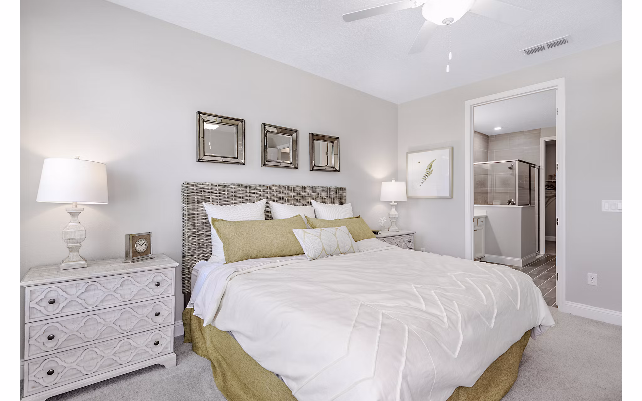 bedroom at 360 Communities at Shearwater Apartments