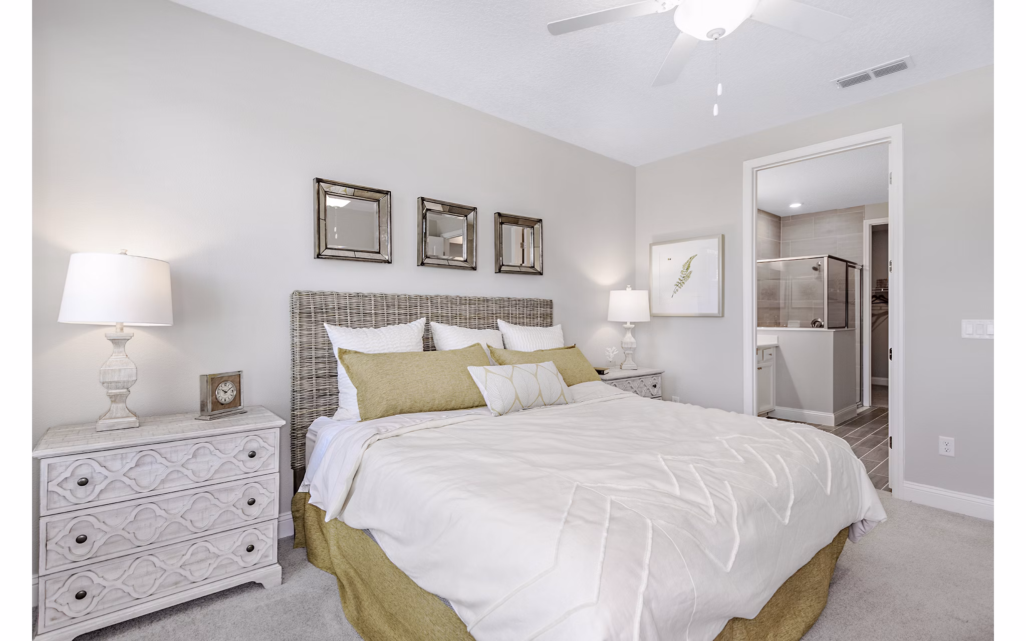 bedroom at 360 Communities at Shearwater Apartments