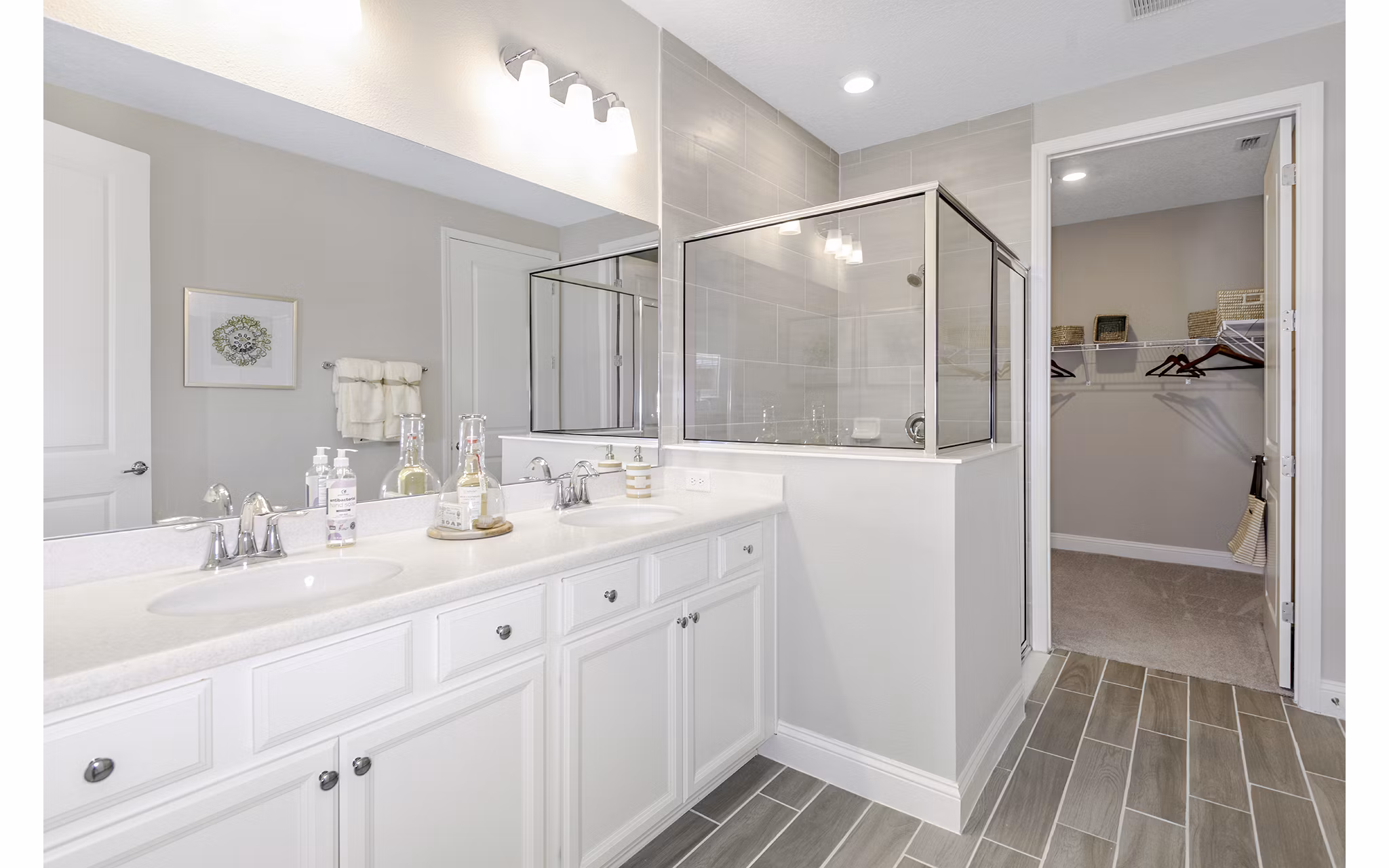 bathroom at 360 Communities at Shearwater Apartments