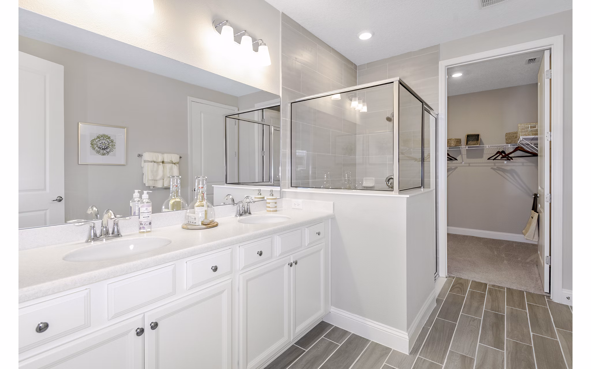 bathroom at 360 Communities at Shearwater Apartments