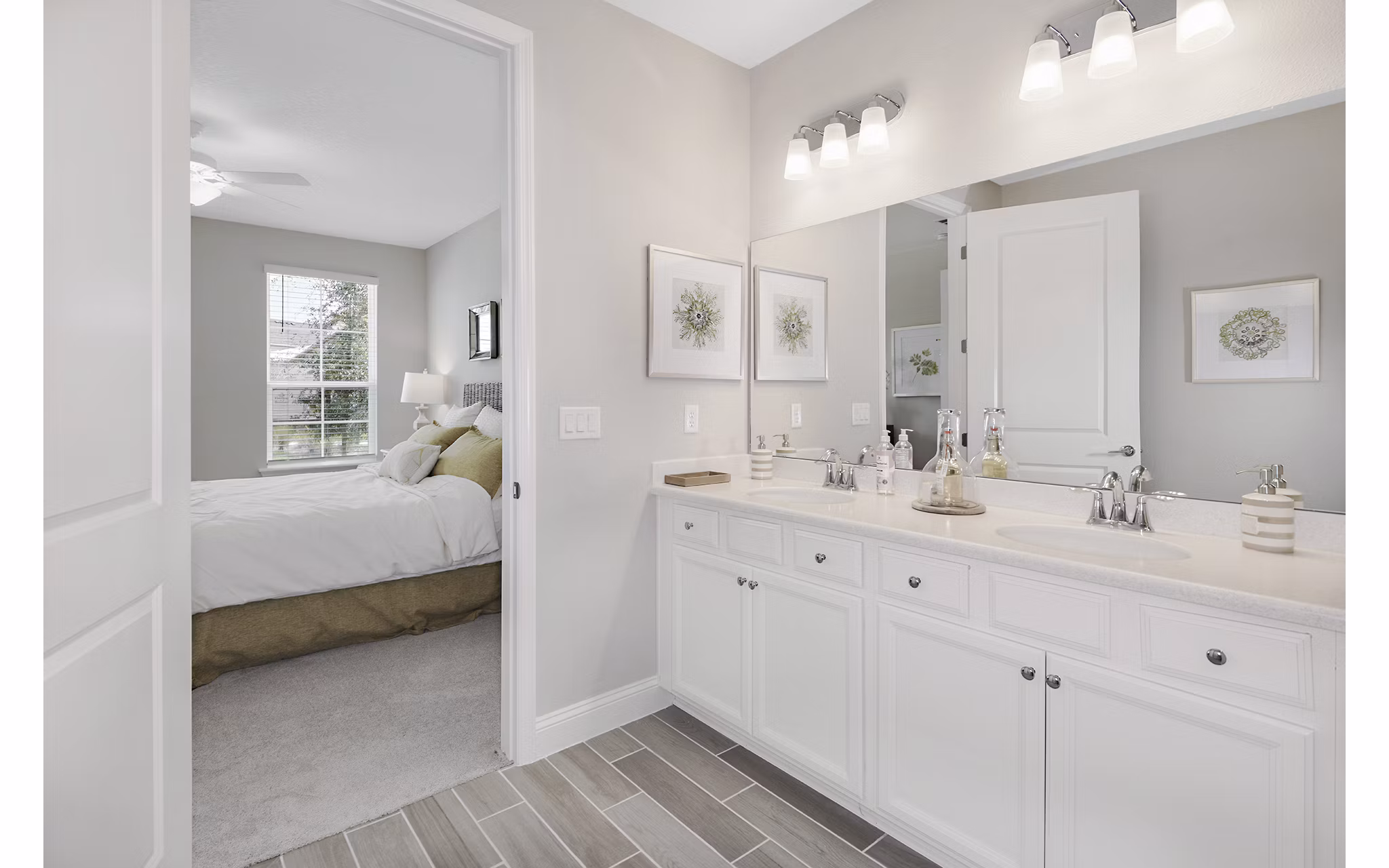 bathroom at 360 Communities at Shearwater Apartments