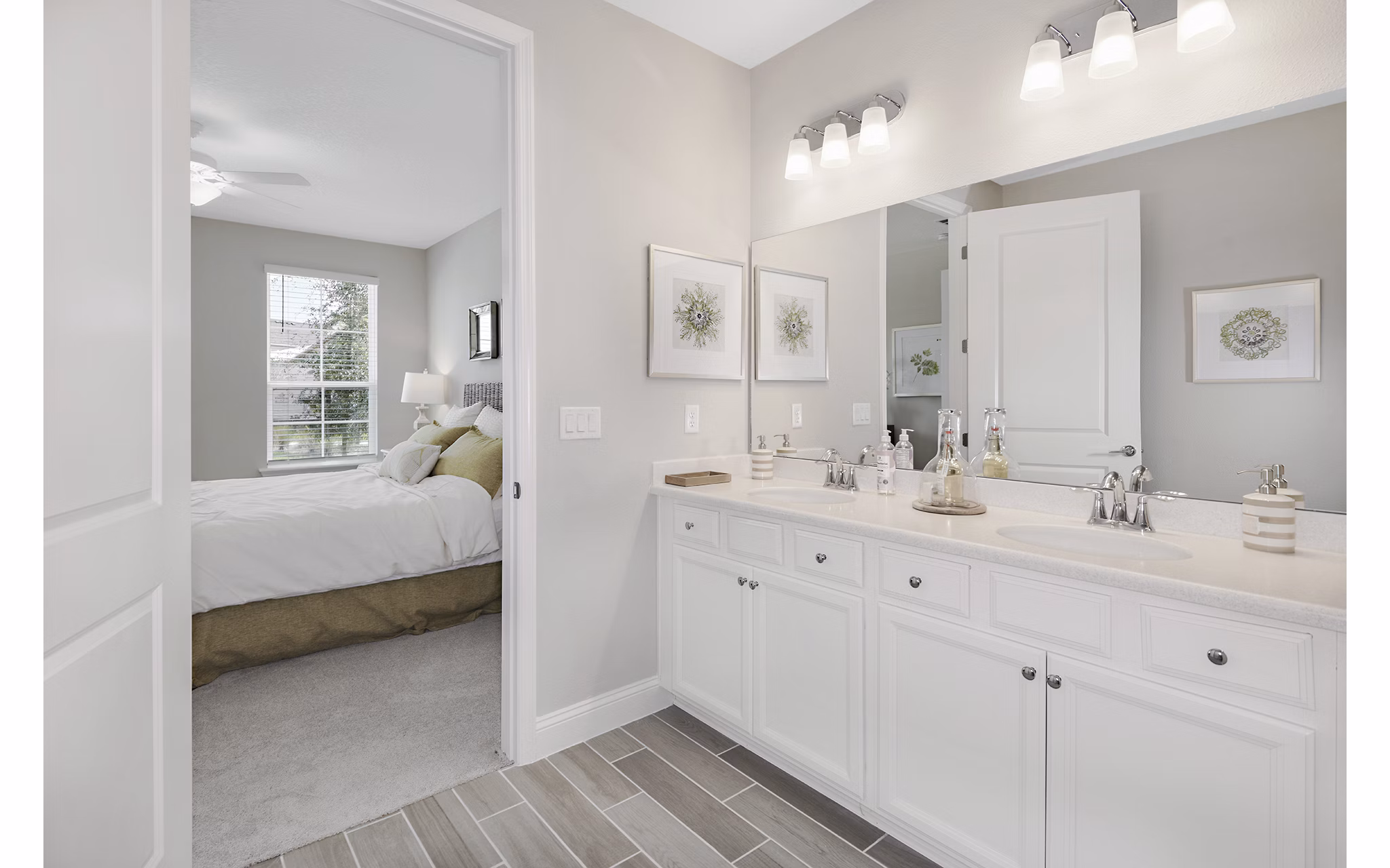 bathroom at 360 Communities at Shearwater Apartments