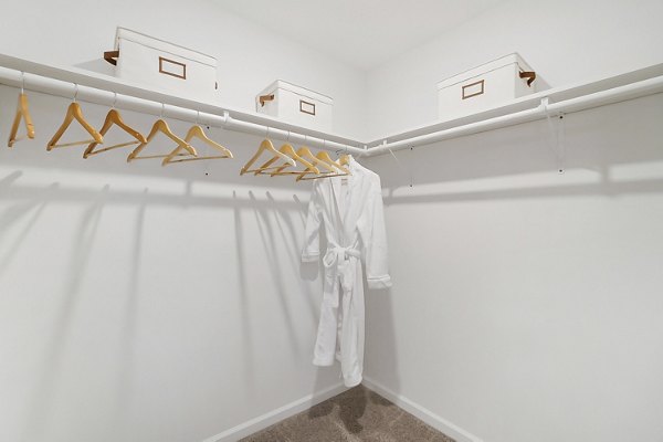 closet at Harmon Foxbank Apartments