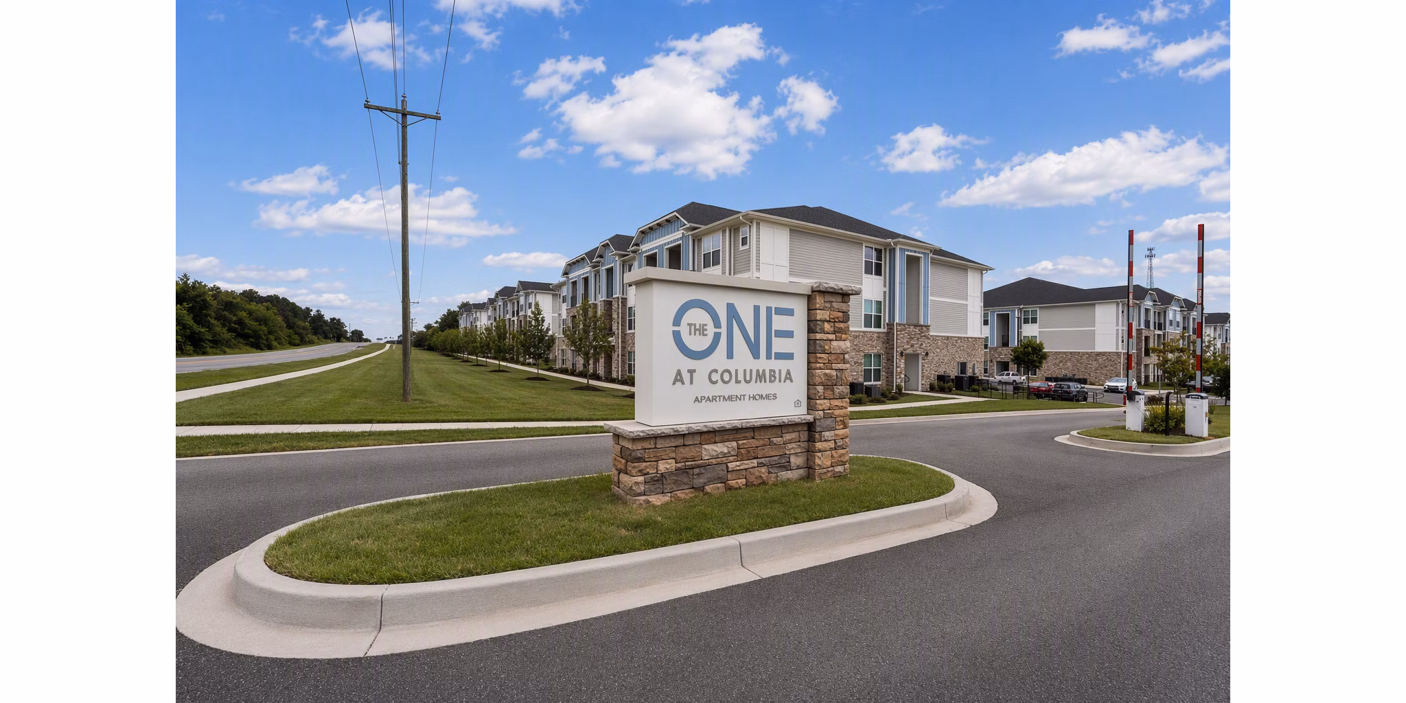Building/Exterior at The One at Columbia Apartments
