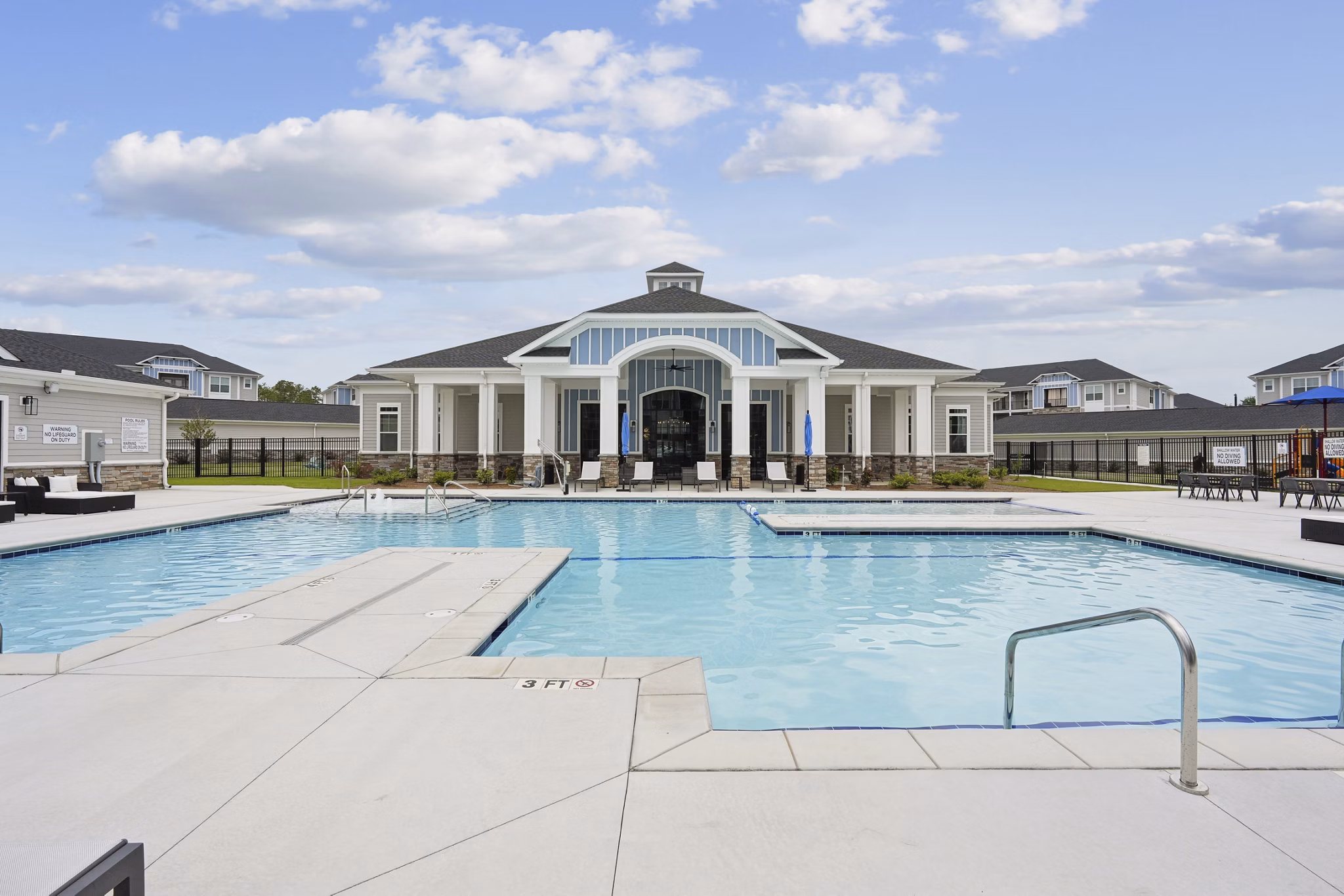 Pool at The One at Columbia Apartments