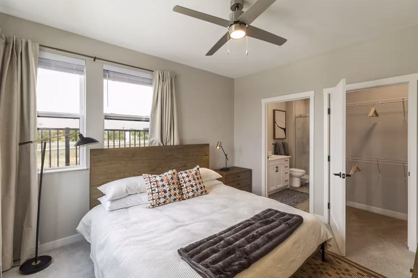 bedroom at Solwyn Apartments 