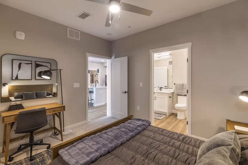 bedroom at Solwyn Apartments 