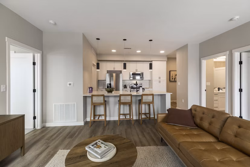 living room at Solwyn Apartments 
