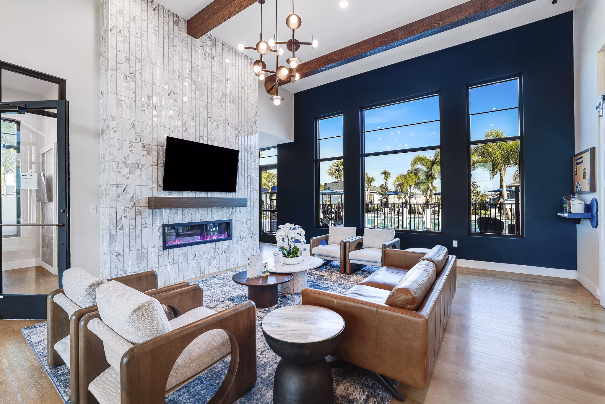 clubhouse at Yardly Ellenton Apartments 