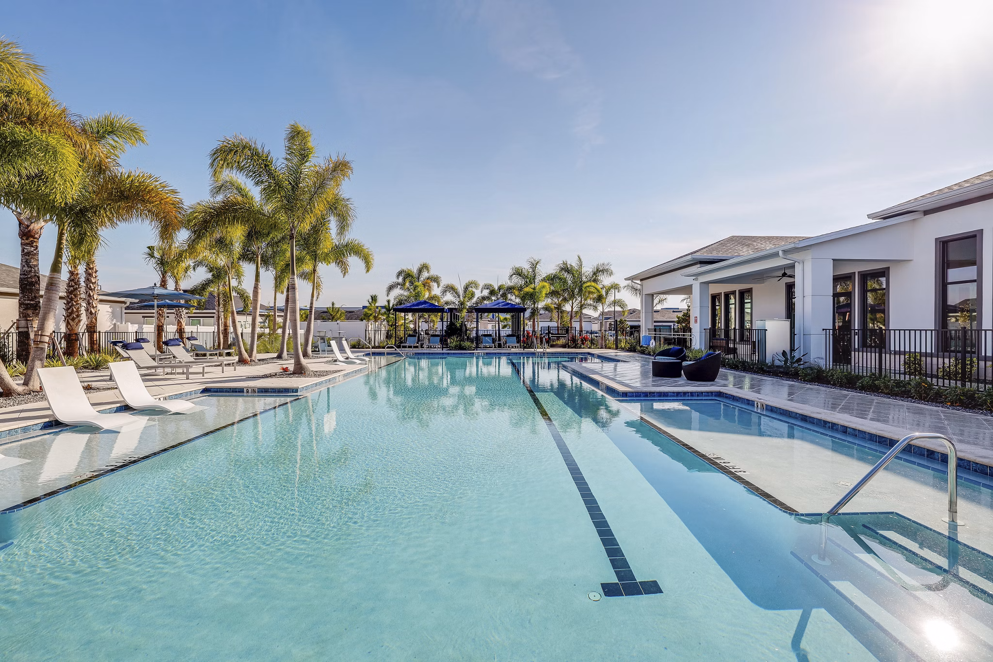 pool at Yardly Ellenton Apartments 