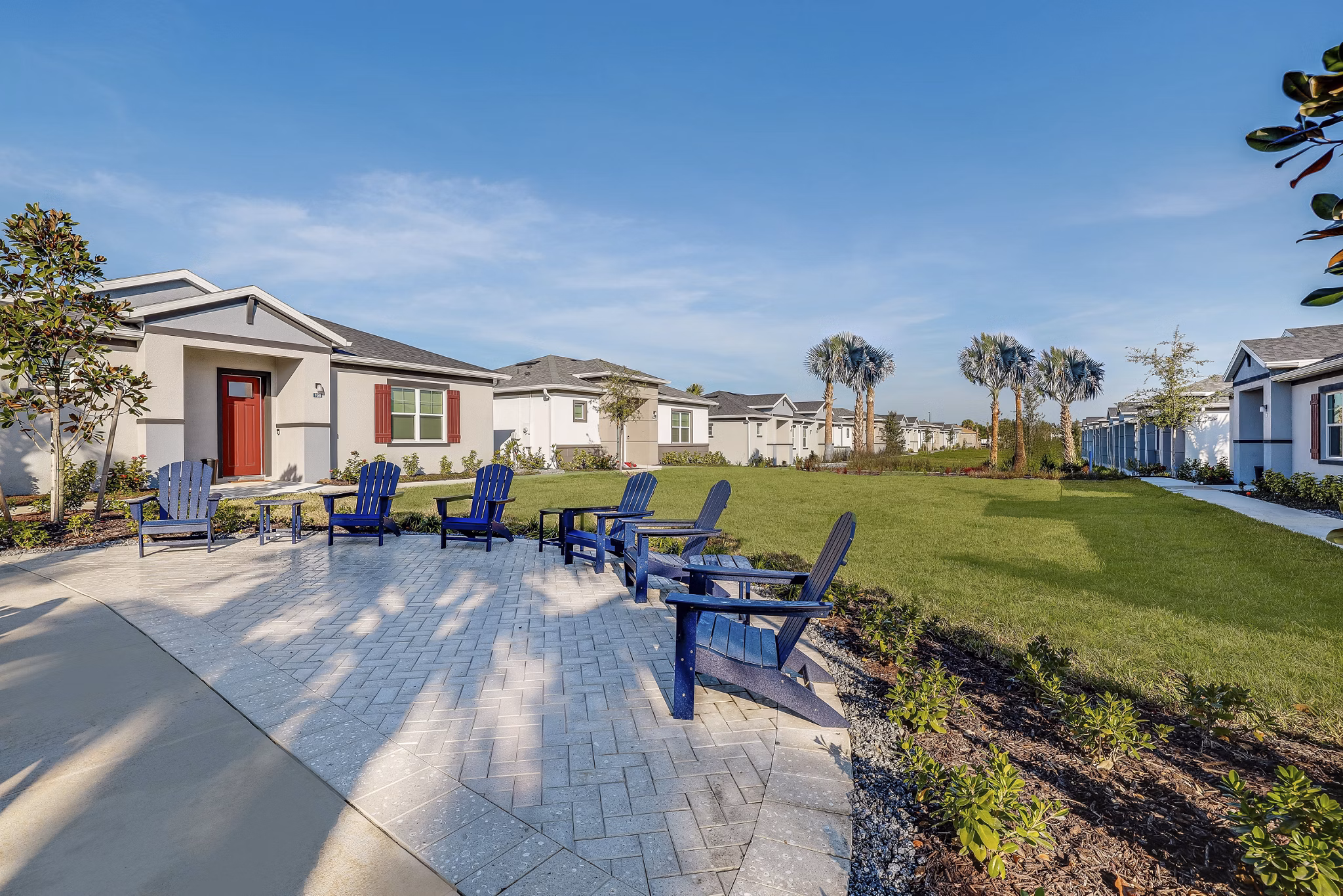 recreational area at Yardly Ellenton Apartments 