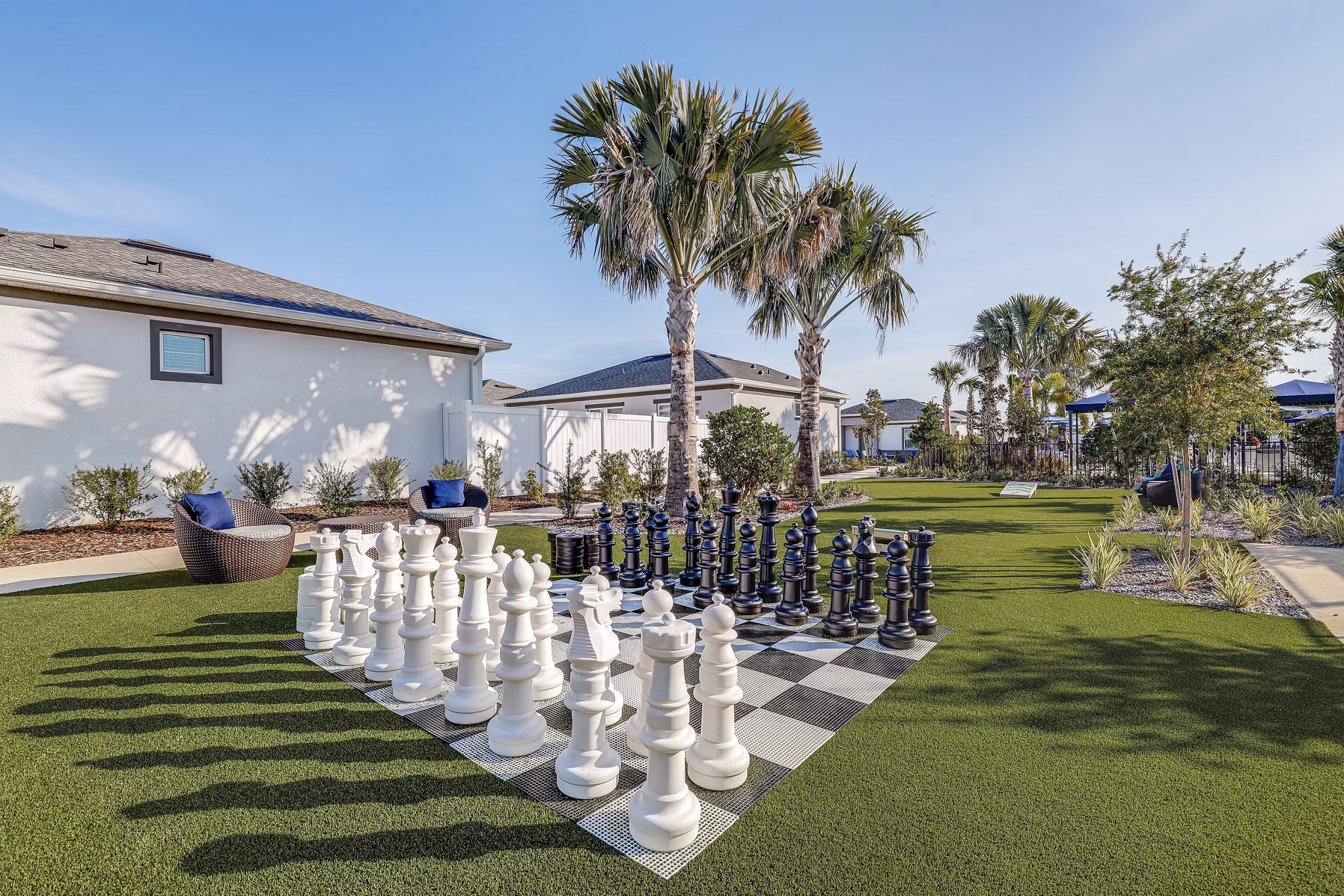 recreational area at Yardly Ellenton Apartments 