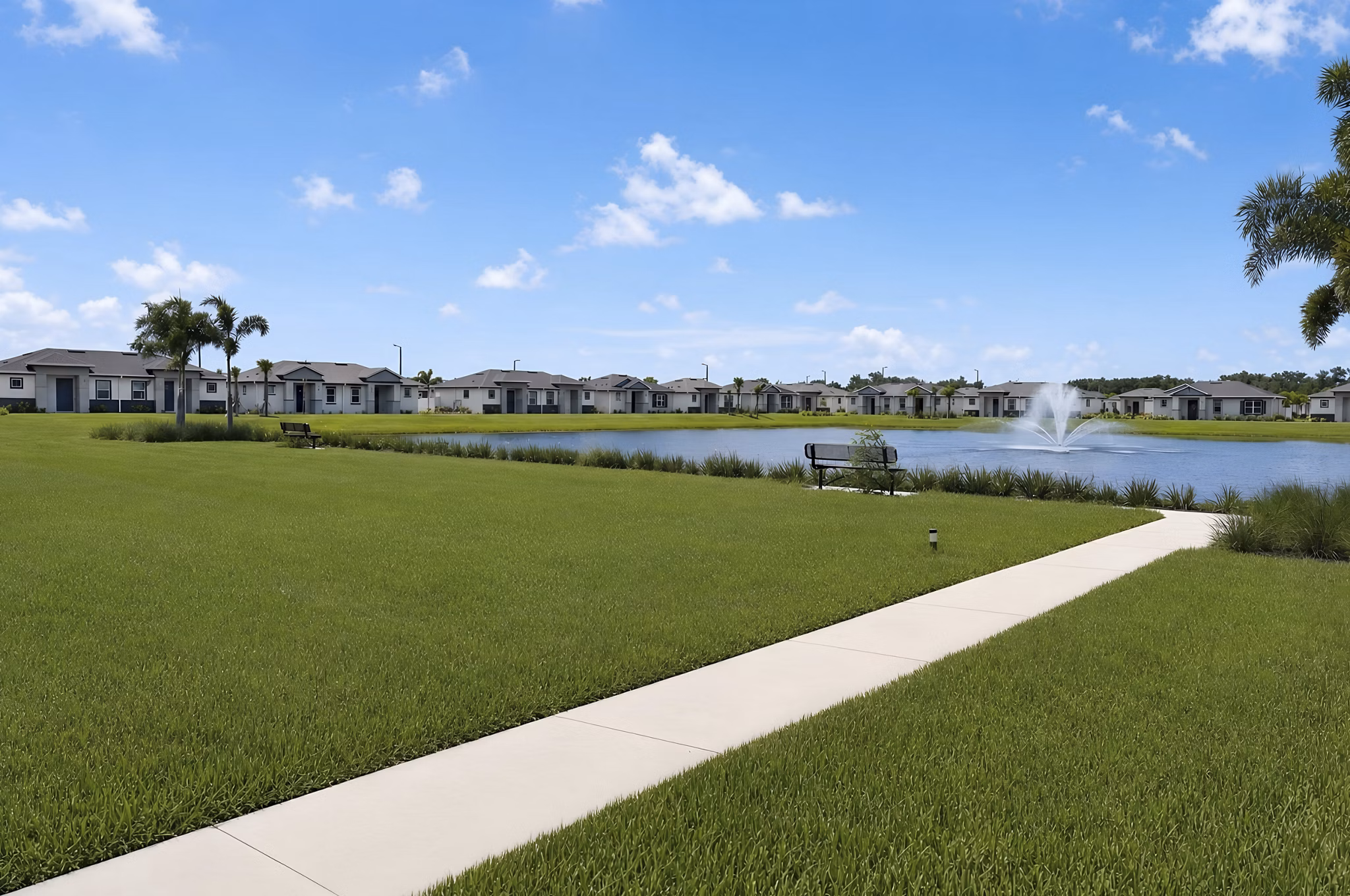 dog park at Yardly Ellenton Apartments 