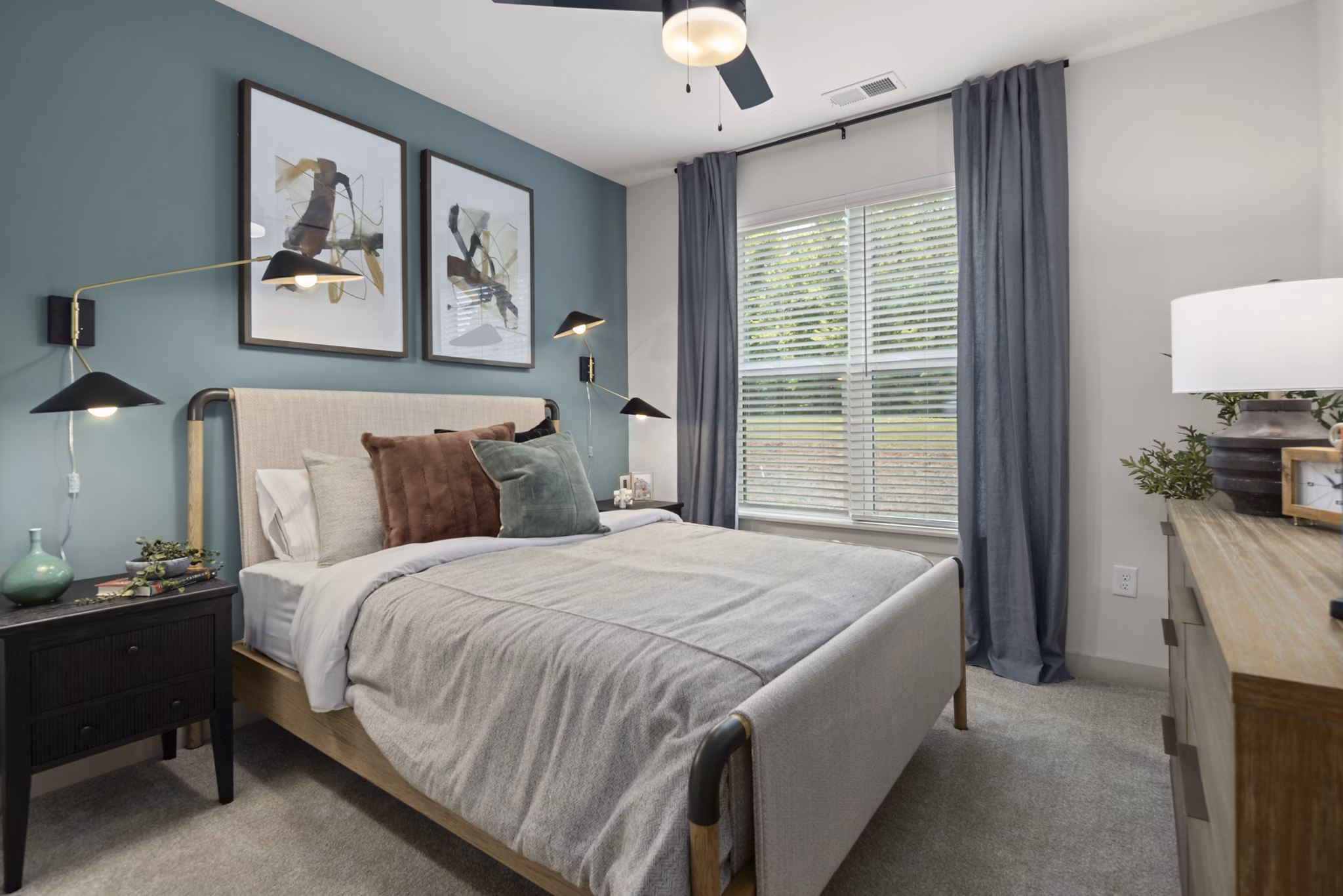 bedroom at The Ballast on Salem Apartments