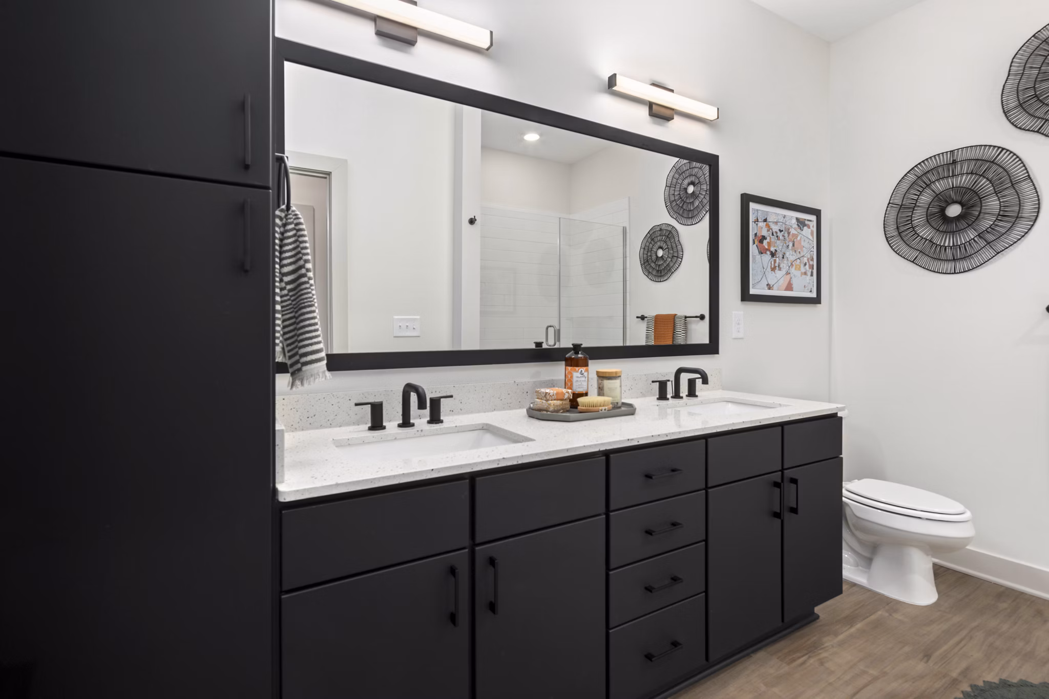 bathroom at The Ballast on Salem Apartments