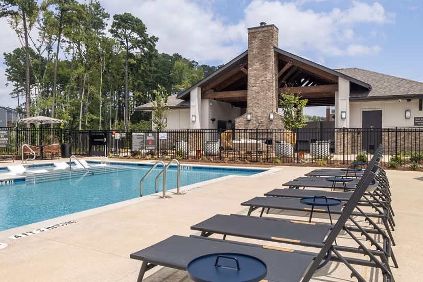 pool at The Ballast on Salem Apartments