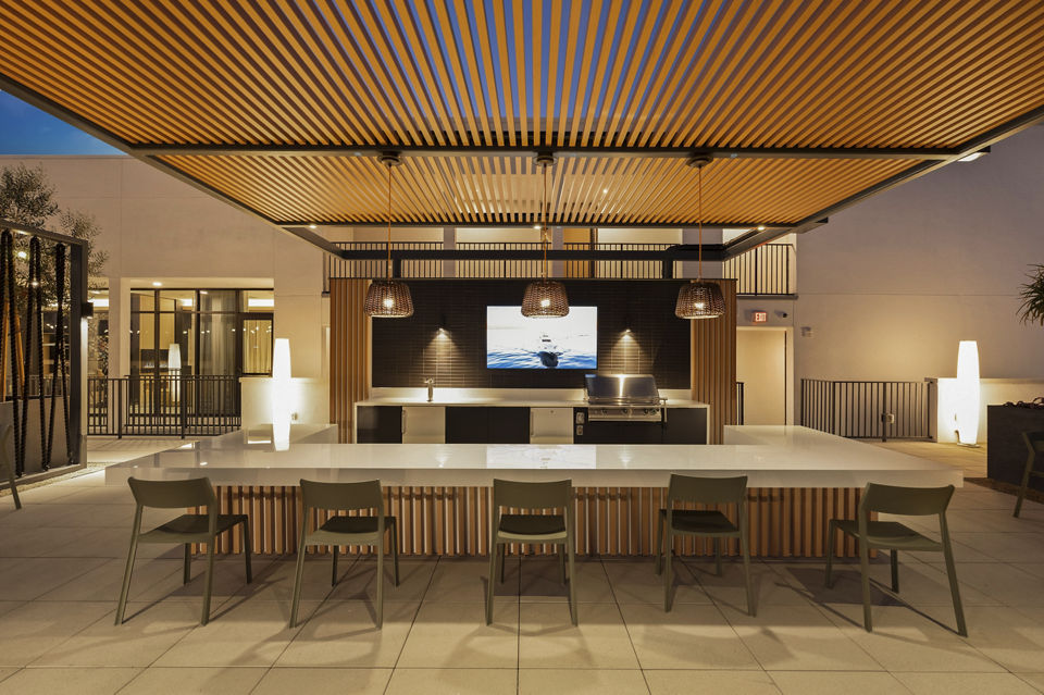 clubhouse at Overland & Ayres Apartments