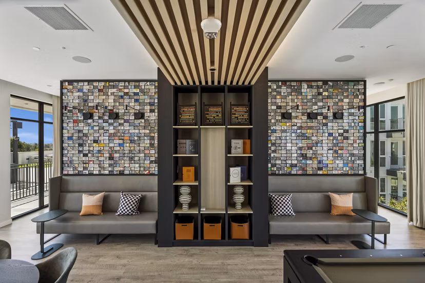 clubhouse at Overland & Ayres Apartments