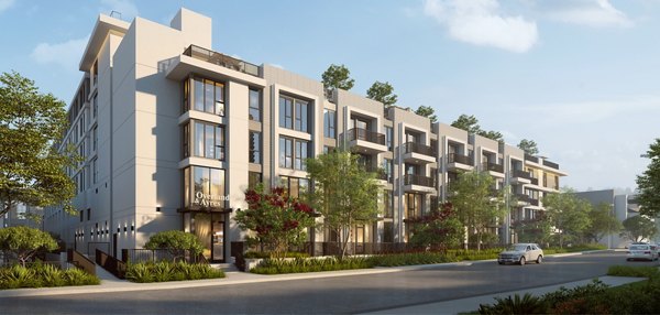 rendering for Overland & Ayres Apartments