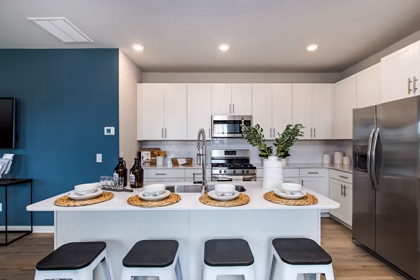 kitchen at Durham Farms Apartments