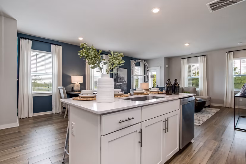 kitchen at Durham Farms Apartments