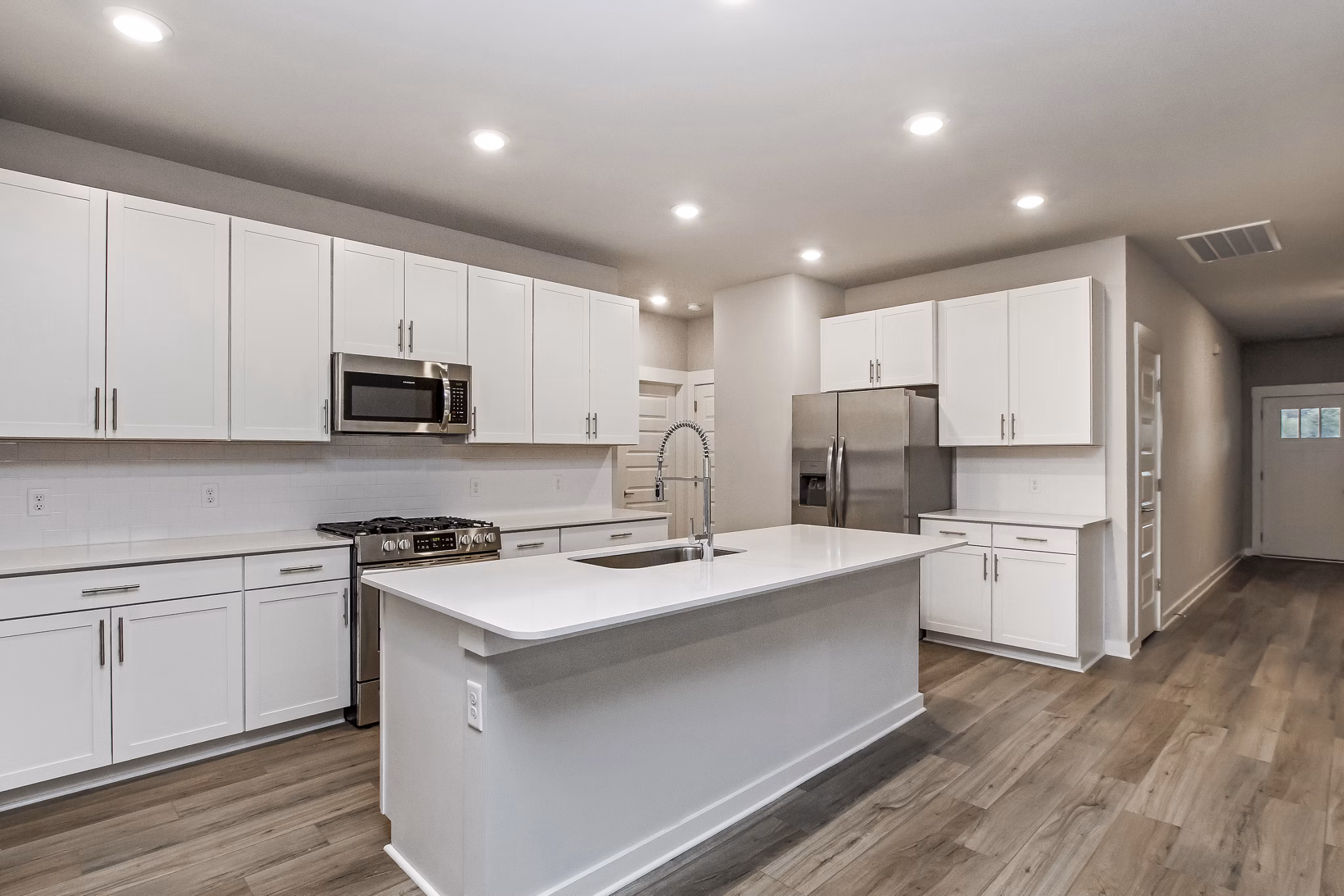 kitchen at Durham Farms Apartments