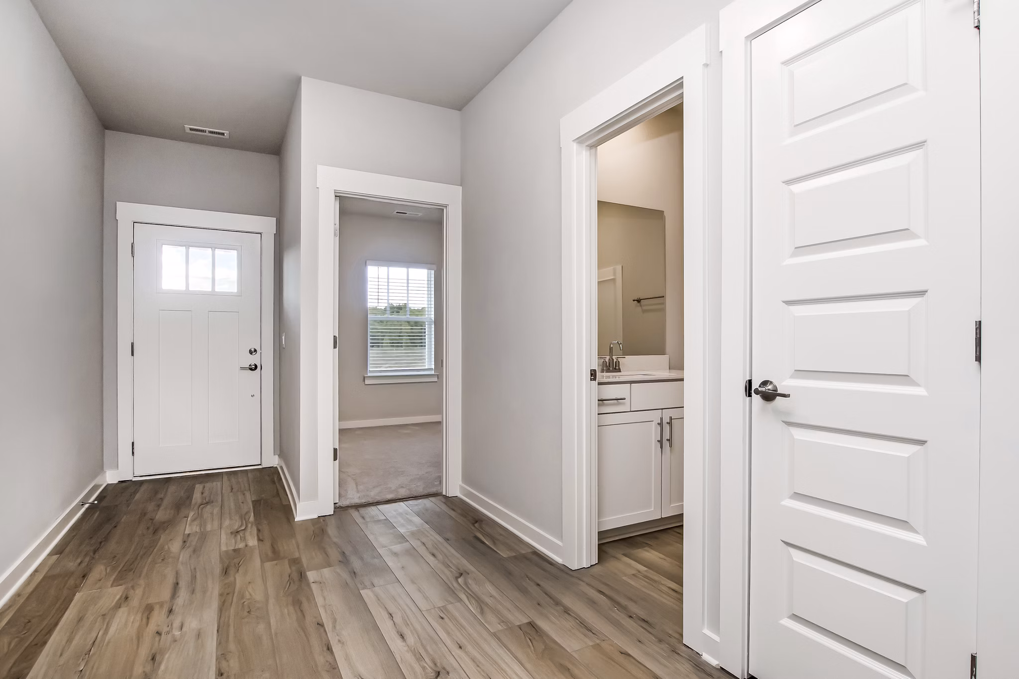 living room at Durham Farms Apartments