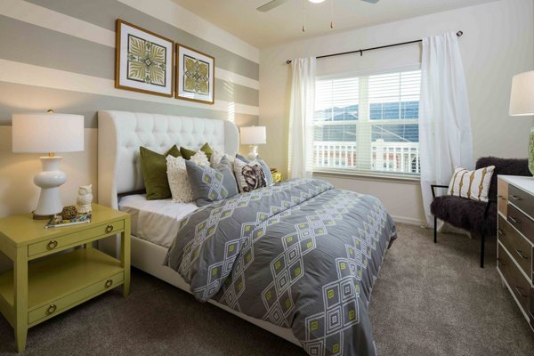 bedroom at Highpoint Club Apartments