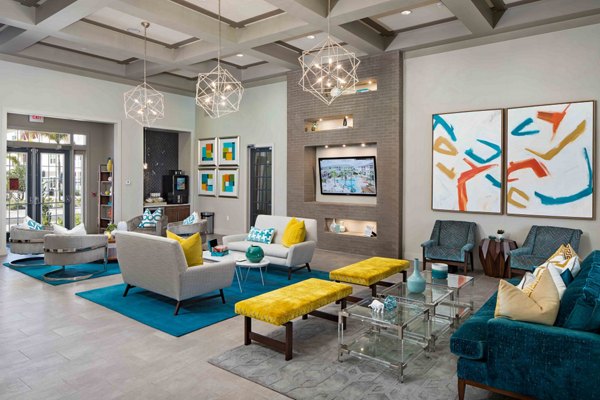 clubhouse at M South Apartments