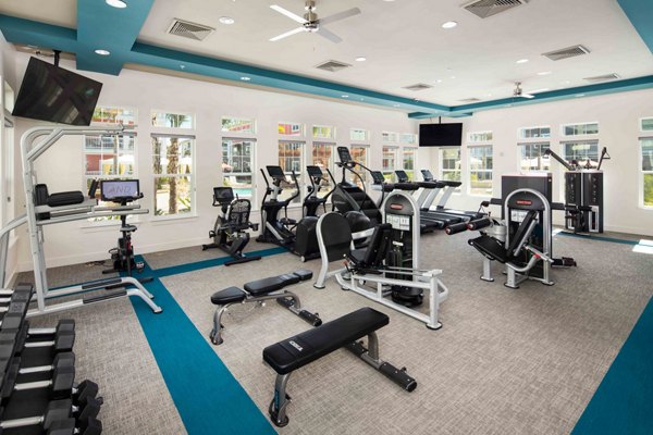fitness center at M Southa Apartments