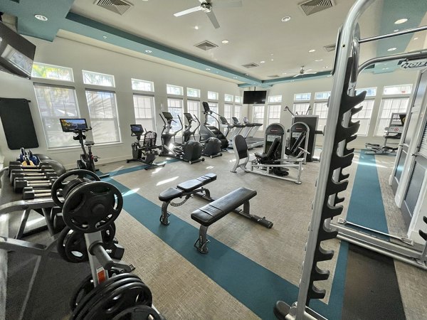 fitness center at M Southa Apartments