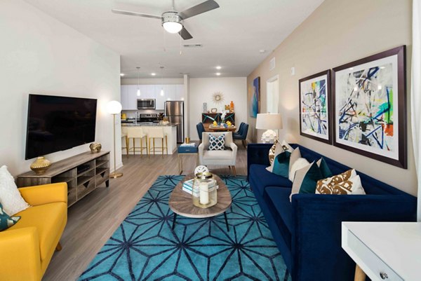 living room at Highpoint Club Apartments