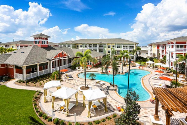 pool at M South Apartments