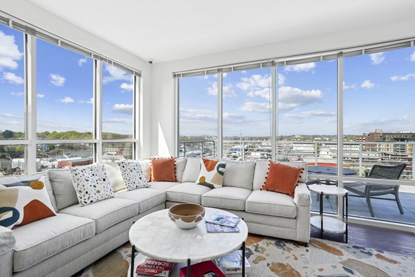 clubhouse at The Block at Odell Apartments