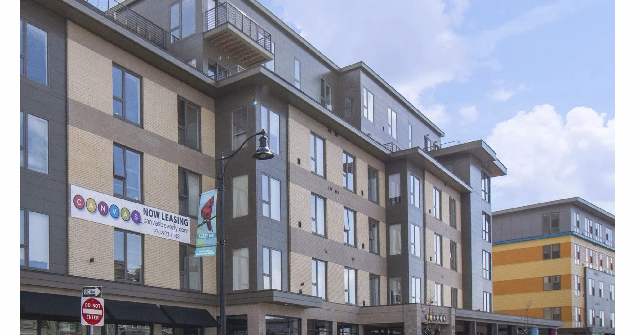 building at Canvas Apartments