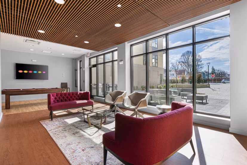 clubhouse at Canvas Apartments