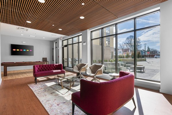 clubhouse at Canvas Apartments