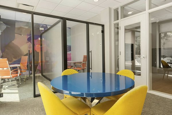 clubhouse at Canvas Apartments