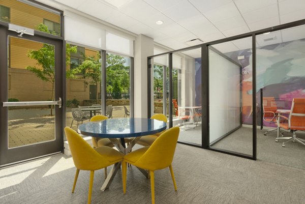 clubhouse at Canvas Apartments