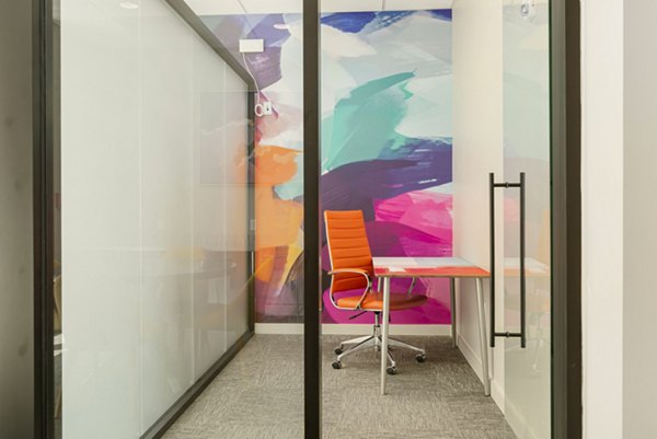 clubhouse at Canvas Apartments