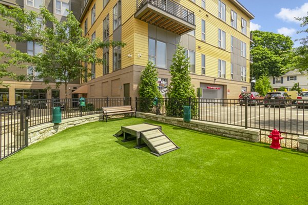 dog park at Canvas Apartments