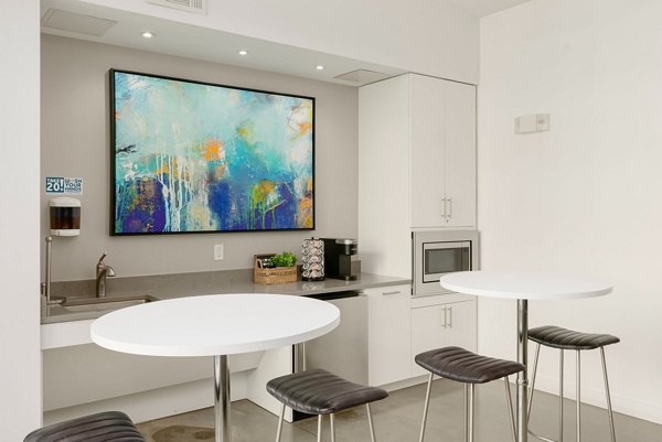 clubhouse at Flats at 131 Apartments 