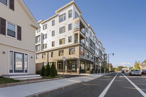 building at Link 480 Apartments