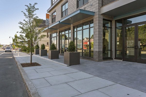 building at Link 480 Apartments