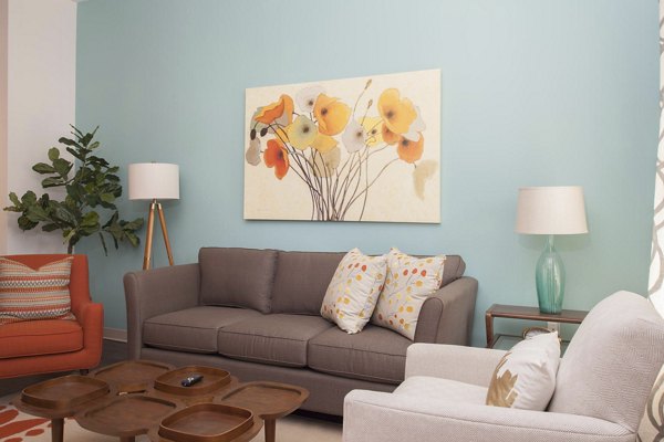 living room at Link 480 Apartments