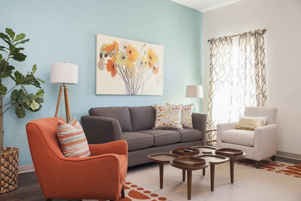 living room at Link 480 Apartments