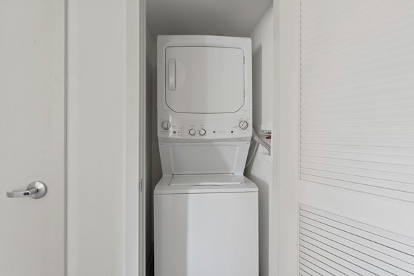 laundry facility at Link 480 Apartments