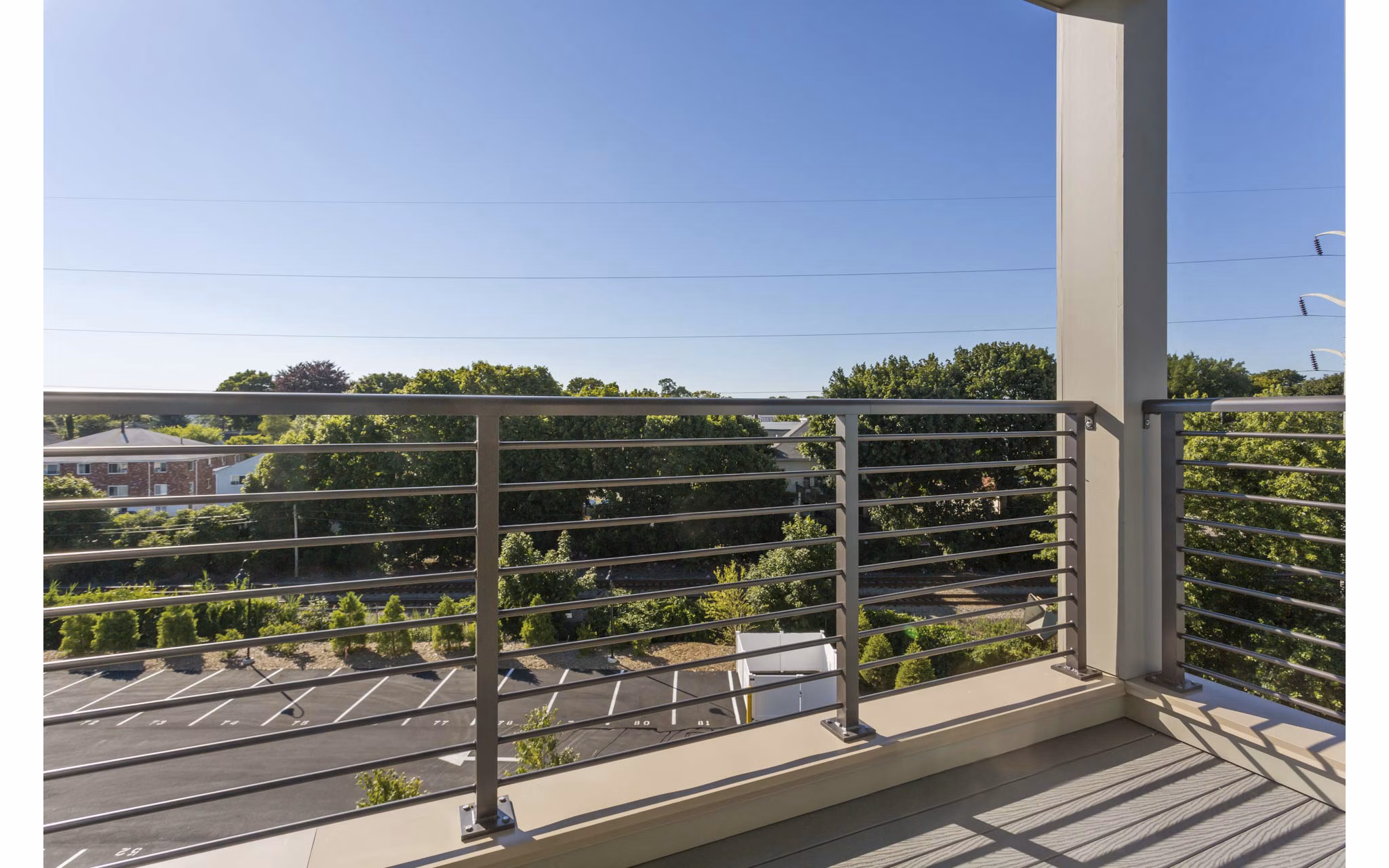 patio at Link 480 Apartments