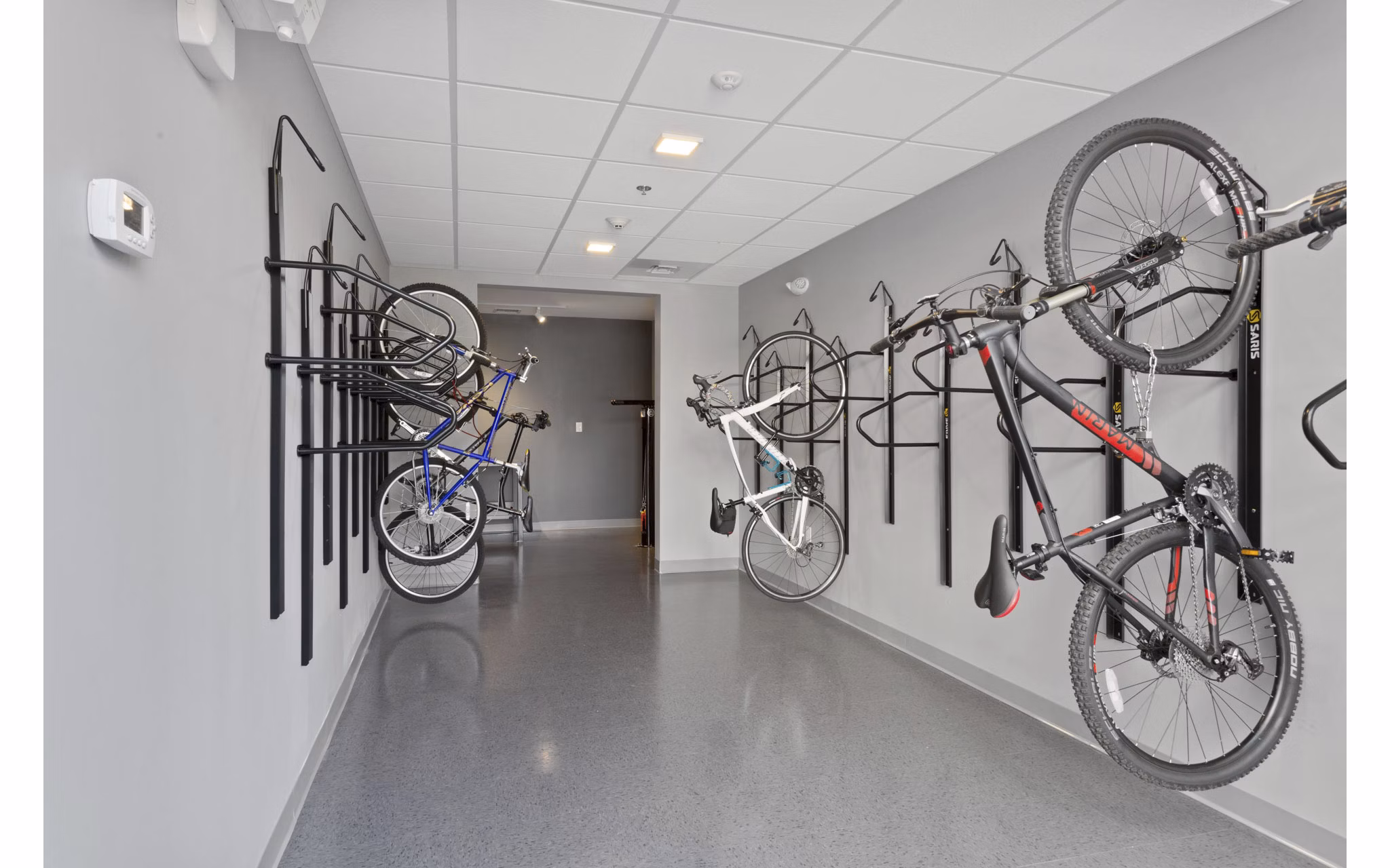 bike storage at Link 480 Apartments