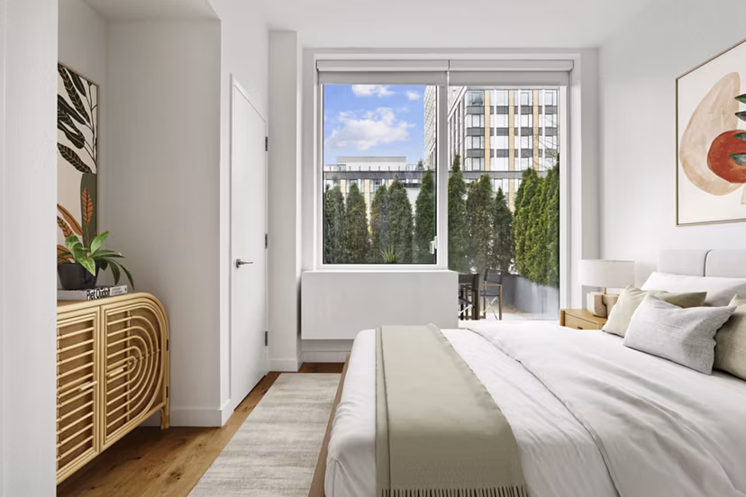 bedroom at The Artisan Apartments